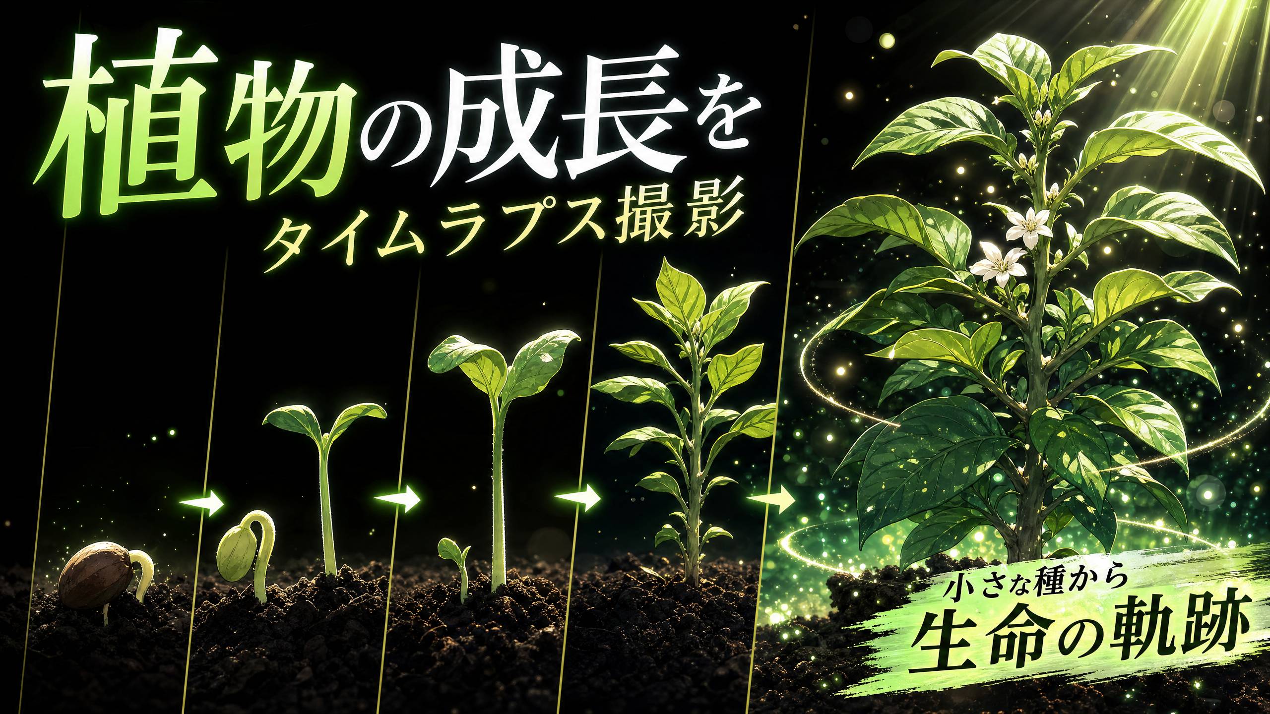 蘑菇视频植物视频 - 延时摄影